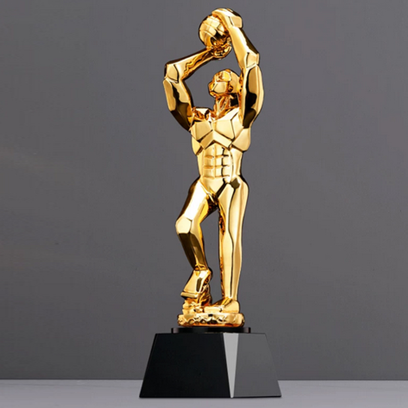 Badminton Europe - Customized Resin Trophy For Volleyball, Tennis,Badminton,