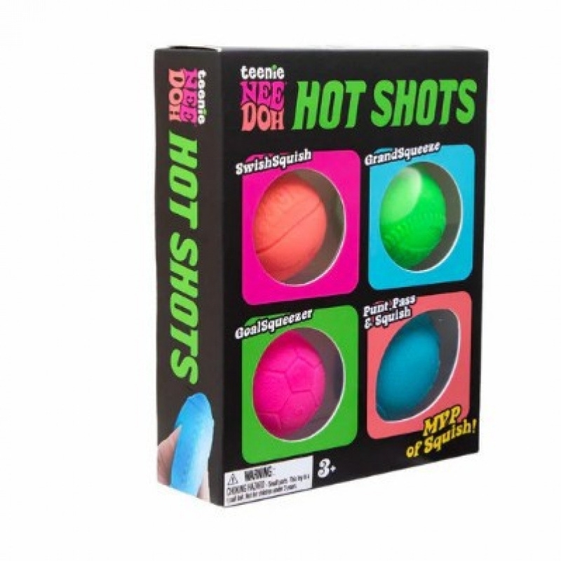 Badminton Europe - Squishy Set Vent Squeeze Ball Toys,