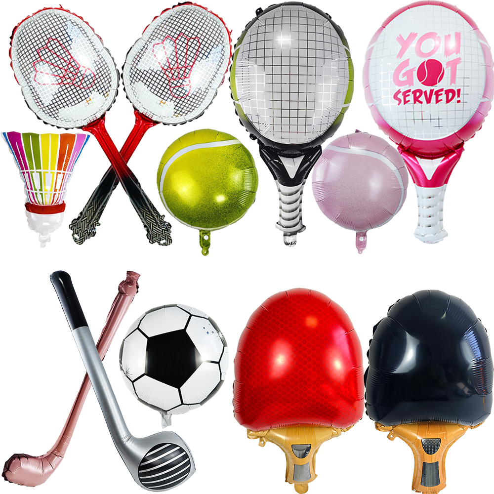 Badminton House - Sports Foil Balloon Decor Golf Badminton