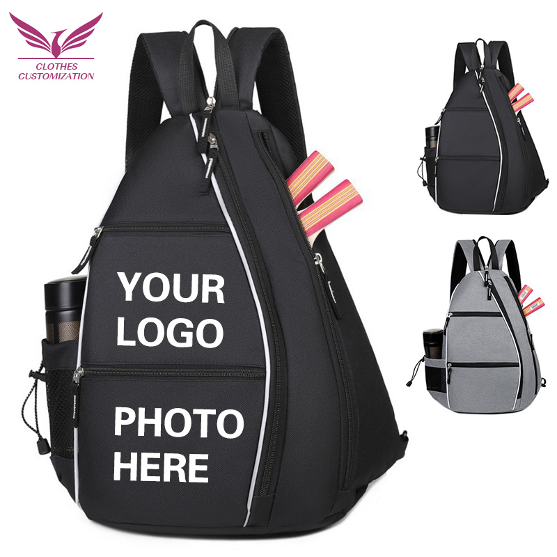 Badminton Logo - Custom Rackets Backpack for Mensports backpack