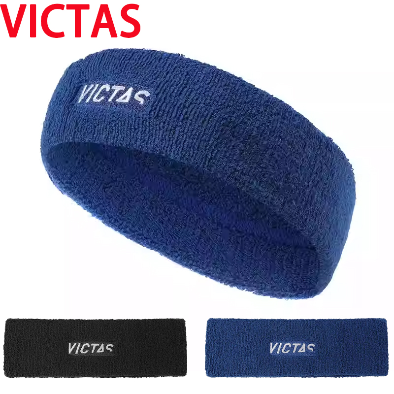 Badminton Logo - VICTAS Sports Headwear Women Men Sweat-absorbing