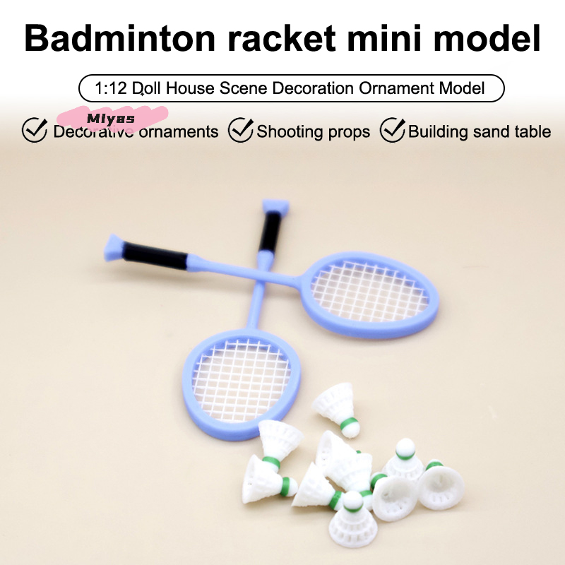 1Pair Miniature Badminton Rack - огляд і ціна Badminton House