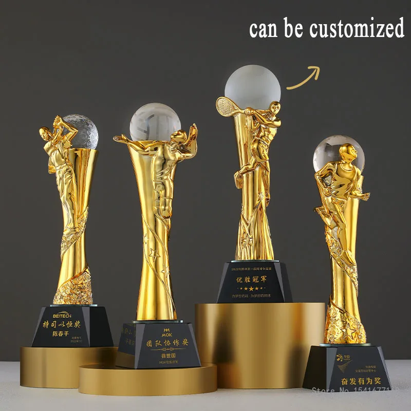 Customized Resin Trophy For Vo - огляд і ціна Badminton Europe
