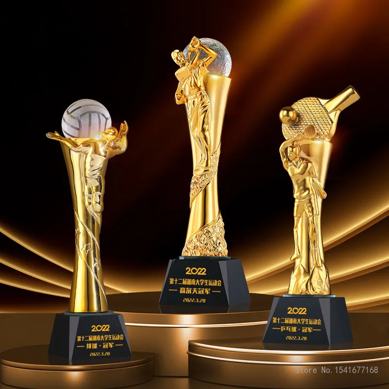 Customized Resin Trophy For Vo - огляд і ціна Badminton Europe