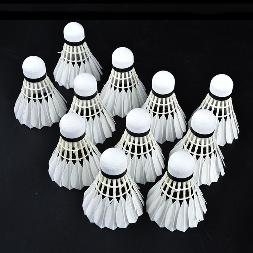 3/6/12Pcs New White Badminton  - огляд і ціна Badminton House