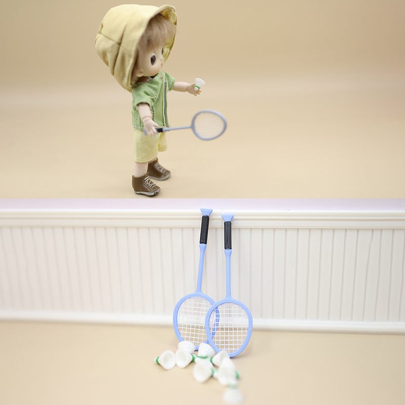 /Kb/1Pair 1:12 Dollhouse Simul - огляд і ціна Badminton House