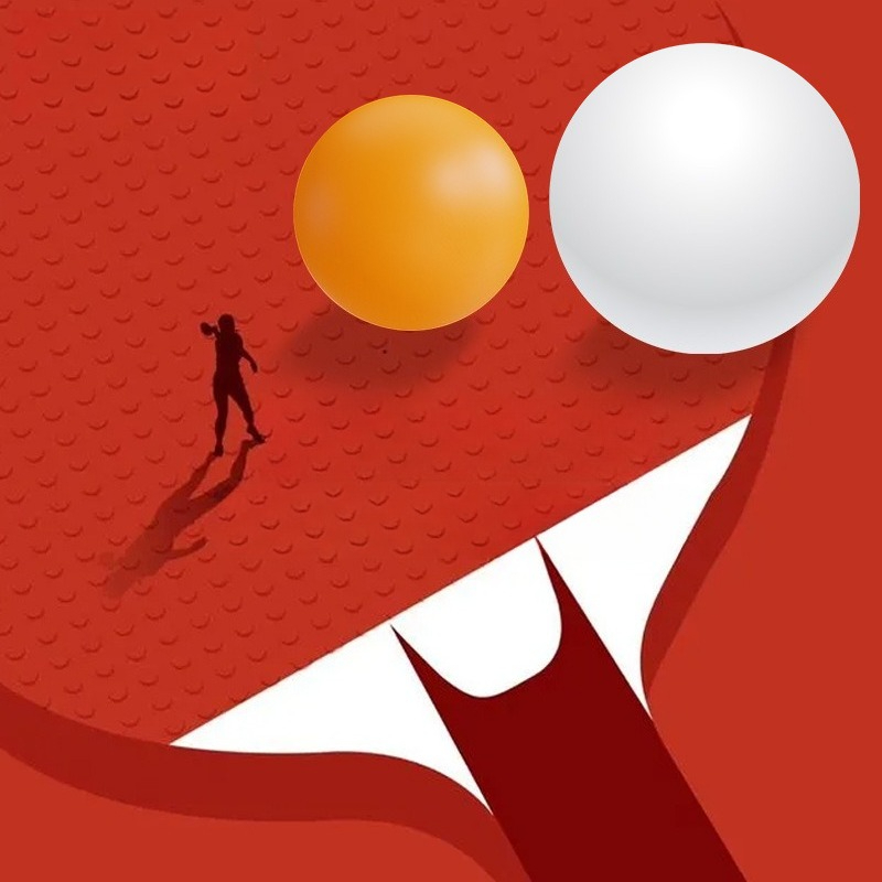 55Mm Table Tennis Large Ball H - огляд і ціна Badminton House